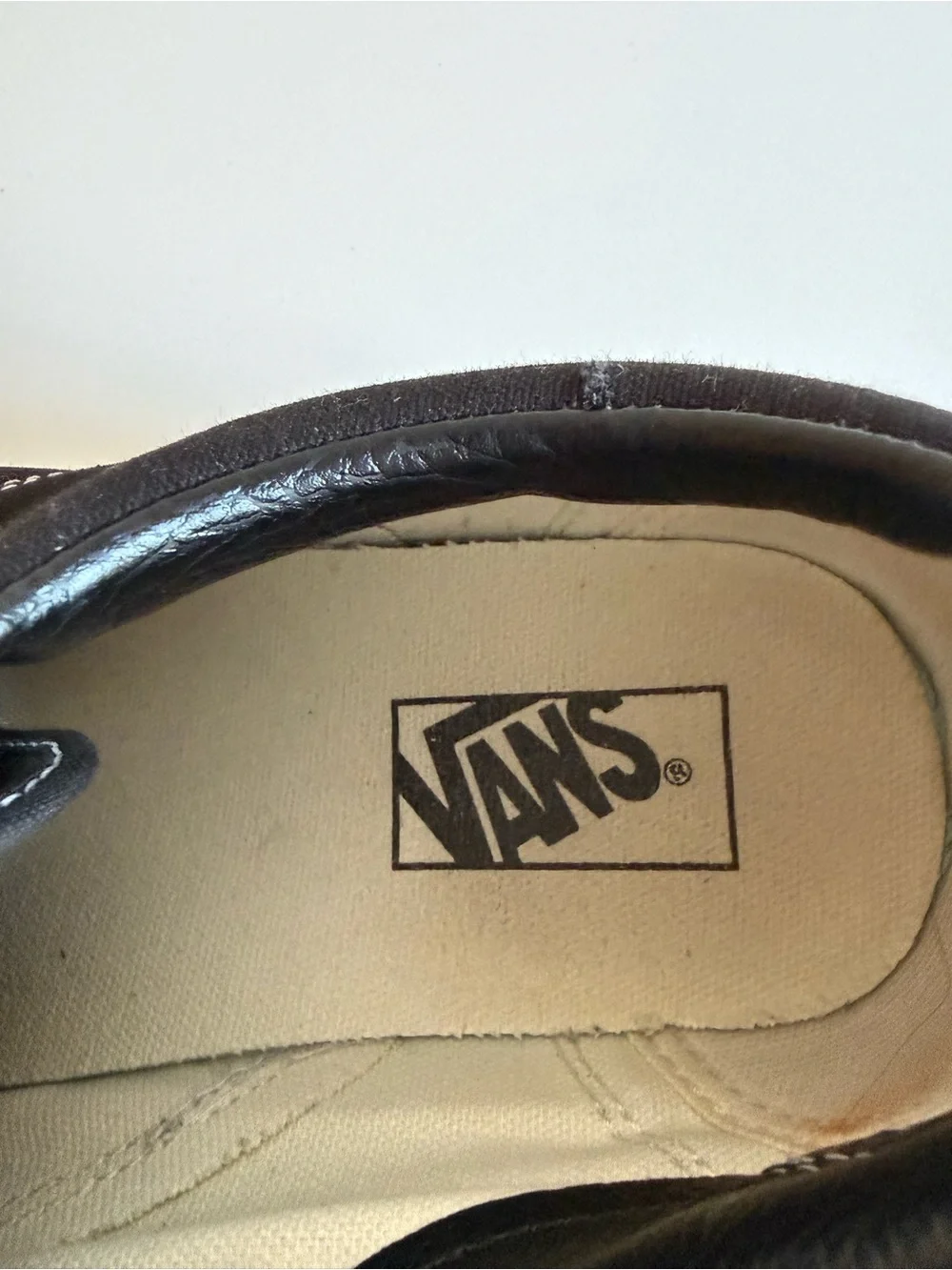 Vans Old Skool Black White Suede Canvas Skate Sneakers Men’s Size 11